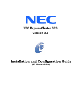 NEC Express5800/320Lb Linux Installation & Configuration Guide