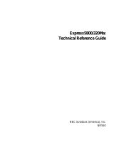 NEC Express5800/320Ma Technical Reference Guide