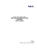 NEC Express5800/GT110b User guide