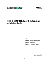 NEC Express5800/R110d-1E Installation guide