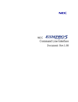 NEC Express5800/R110d-1E User manual