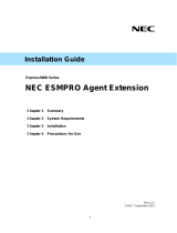 NEC Express5800/R110f-1E Installation guide