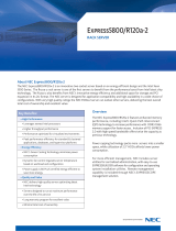 NEC Express5800/R120a-2 User manual