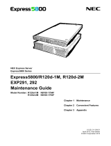 NEC Express5800/R120d-1M Maintenance Manual