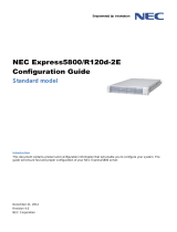 NEC Express5800/R120d-2E Configuration Guide