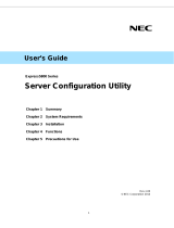 NEC Express5800/R120f-1M Configuration Guide