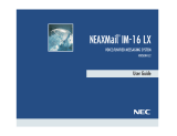NEC IM - 16 LX User manual