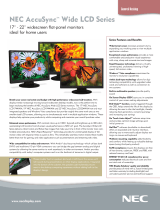 NEC LCD224WMX User manual