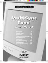 NEC JC-1941UMA User manual