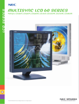 NEC MultiSync LCD1560V User manual