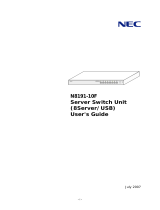 NEC N8191-10F User guide