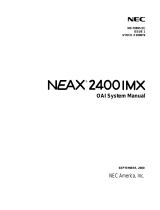 NEC ND-70895 (E) User manual