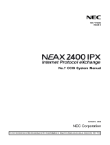 NEC ND-71762(E) User manual