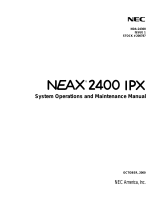 NEC NDA-24300 User manual