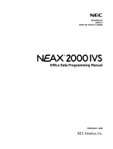 NEC NEAX 2000 IVS User manual