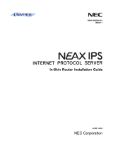 NEC NWA-008869-001 User manual