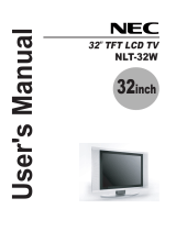 NEC NLT-32W User manual