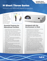 NEC NP-M332XS User manual