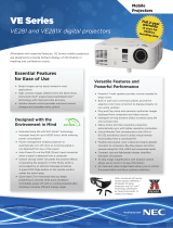 NEC VE281 User manual