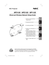 NEC NP1150 User manual