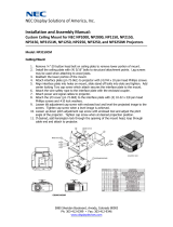 NEC NP3150CM User manual