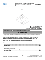 NEC NP40CM User manual