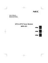 NEC MPD-DTI User manual