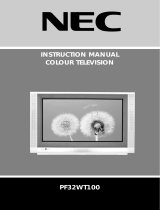NEC PF32WT100 User manual