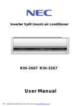 NEC RIH-3267 User manual