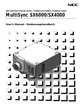 NEC SX4000 User manual