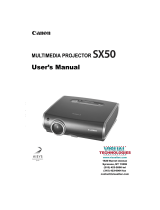 NEC SX50 User manual