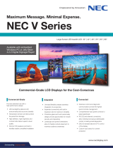 NEC V323-2-AVT Quick start guide