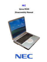 NEC M320 User manual