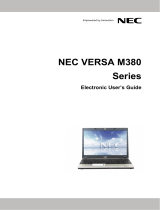 NEC M380 User manual
