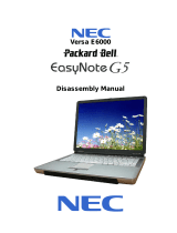 NEC G5 User manual