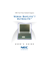 NEC Versa Series User manual