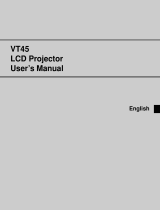 NEC VT45 User manual