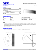 NEC X431BT Installation guide