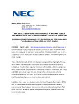 NEC X462S User's Information Guide