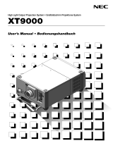 NEC XT9000 User manual