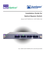 Net Optics N-IDP-POBPSX-001, N-IDP-POBPLX User manual