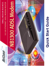 Netcomm NB1300 User manual