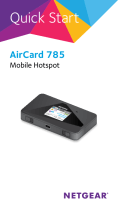 Netgear AC785 - AirCard 785 Mobile Hotspot User manual