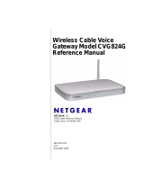 Netgear CVG824G User manual