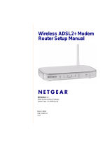 Netgear DG834G - 54 Mbps Wireless ADSL Firewall Router User manual