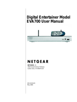 Netgear EVA700 - Digital Entertainer - Multimedia Receiver User manual