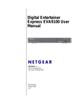 Netgear EVA9100 - Digital Entertainer Express User manual