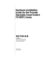 Netgear FS728TS - ProSafe Smart Switch User manual