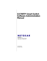 Netgear GS700TP User manual