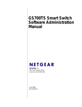 Netgear GS748TS - ProSafe 48 Port Gigabit Stackable Smart Switch User manual